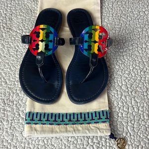Tory Burch Rainbow Miller sandals